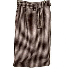 Commense New NWT Houndstooth Pencil Skirt Size M